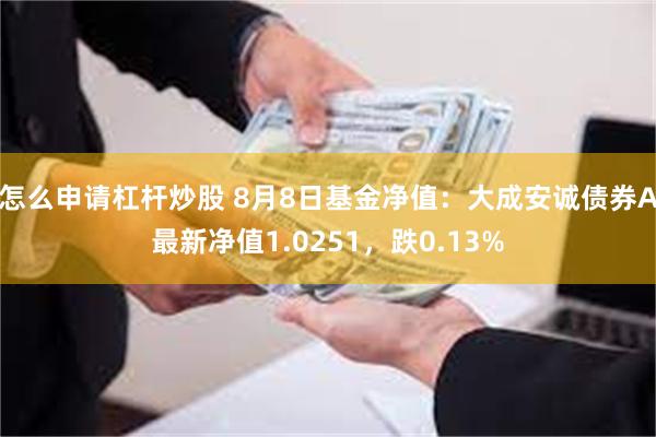 怎么申请杠杆炒股 8月8日基金净值:大成安诚债券A最新净值1.0251,跌0.13%